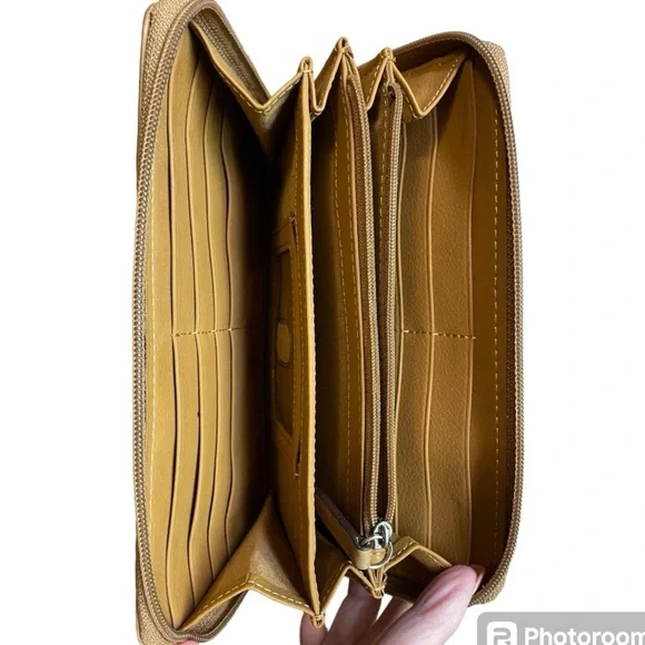 Leather Wristlet Wallet by Liz Claiborne - Picture 2 of 12